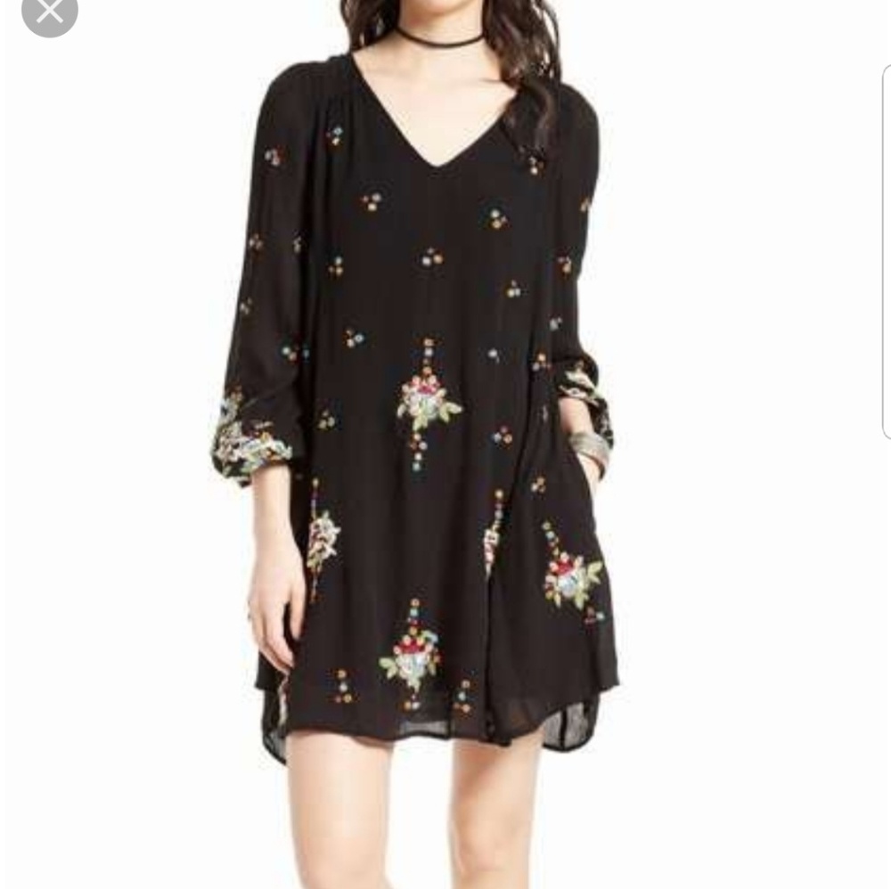 Free people embroidered dress